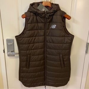 🤎Brown Hooded Vest🤎